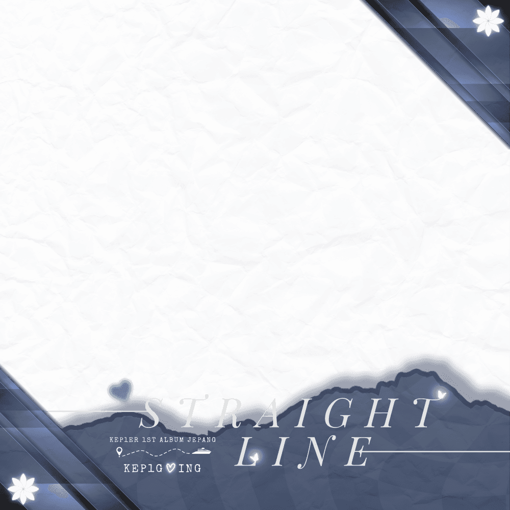 Our eyes locked in Straight Line