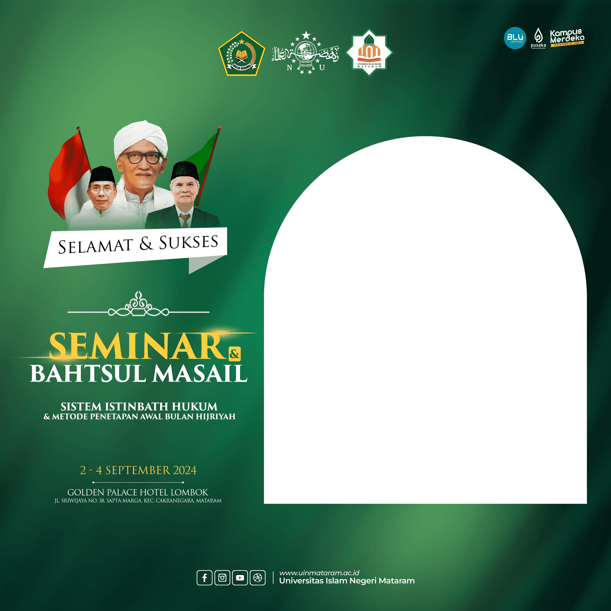 SUKSESKAN! Seminar & Bahtsul Masail