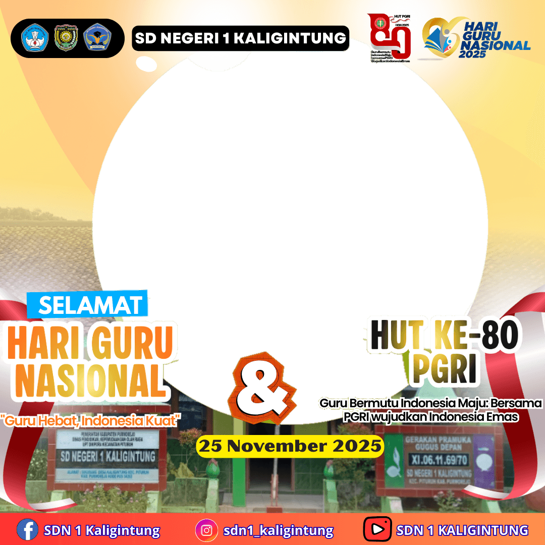 HGN&HUT KE 80 PGRI