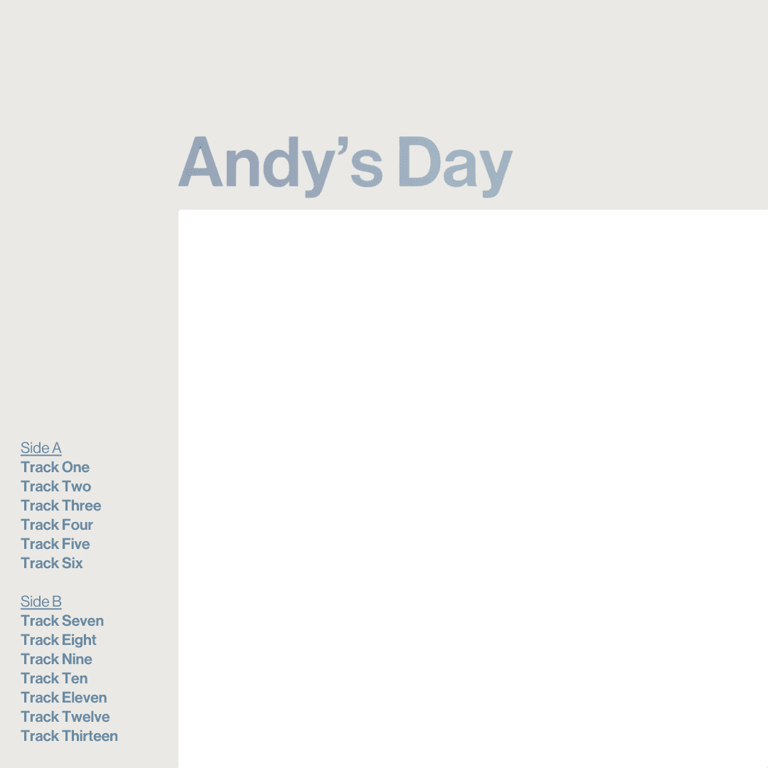 Andy's Day!