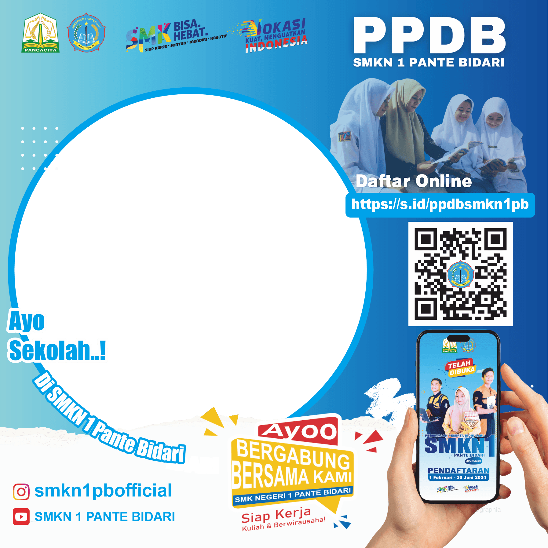 PPDB SMKN 1 Pante Bidari