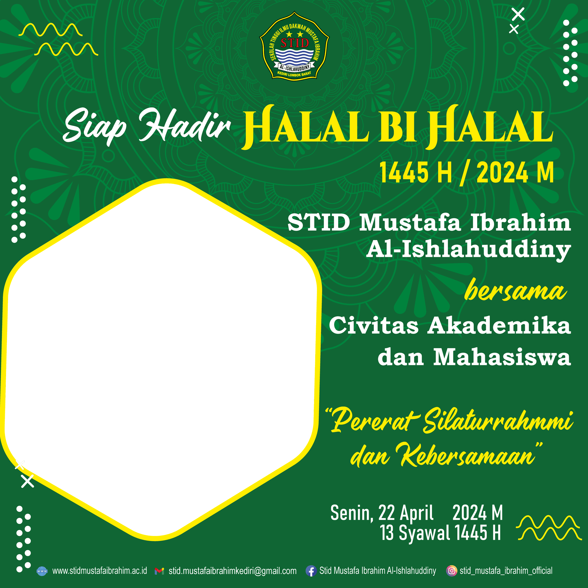 Siap Hadir Halal Bi Halal 1445 H