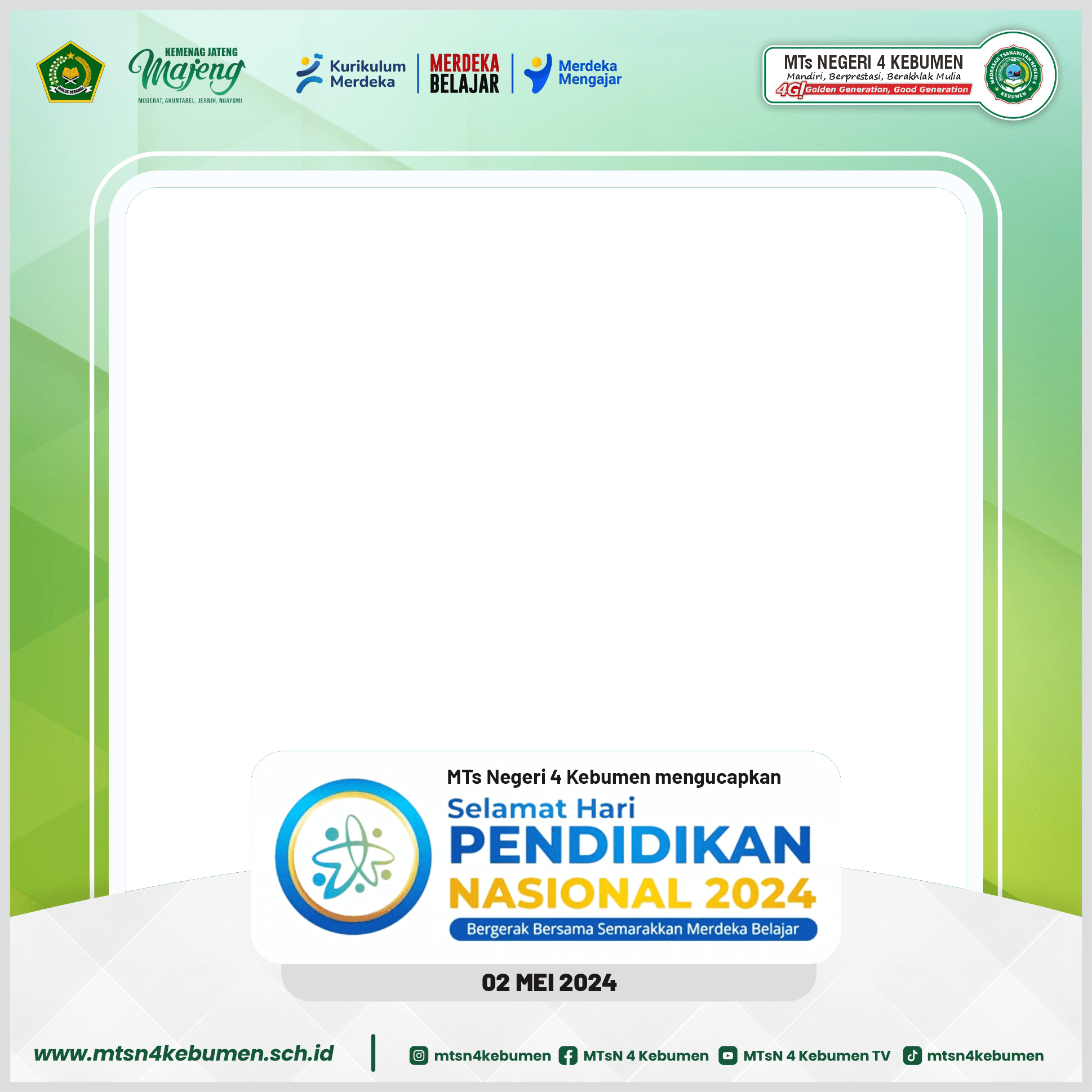HARI PENDIDIKAN NASIONAL 2024 | MTsN 4 KEBUMEN