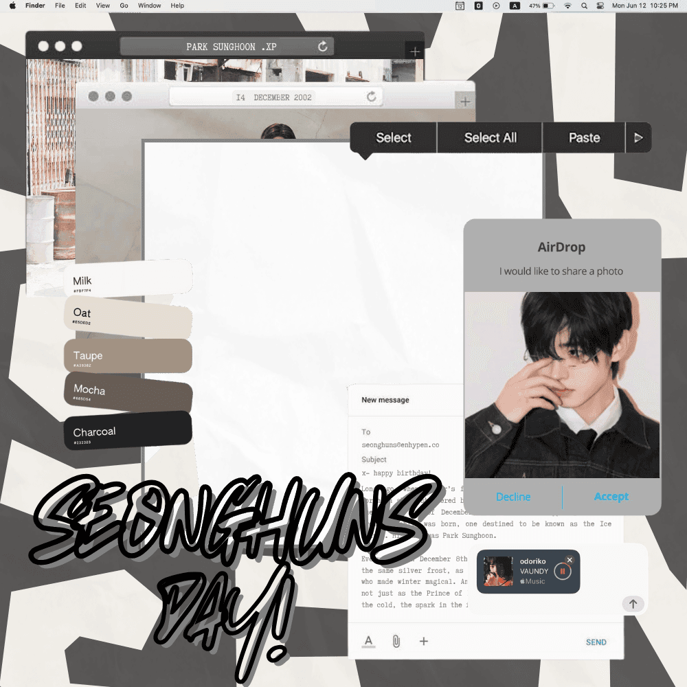 seonghuns day. 