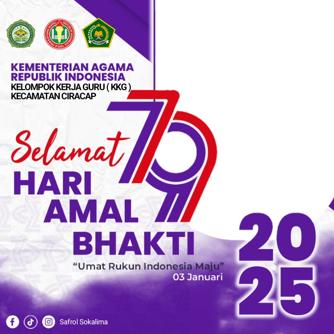 HARI AMAL BHAKTI KEMENAG RI KE 79 TAHUN 2025