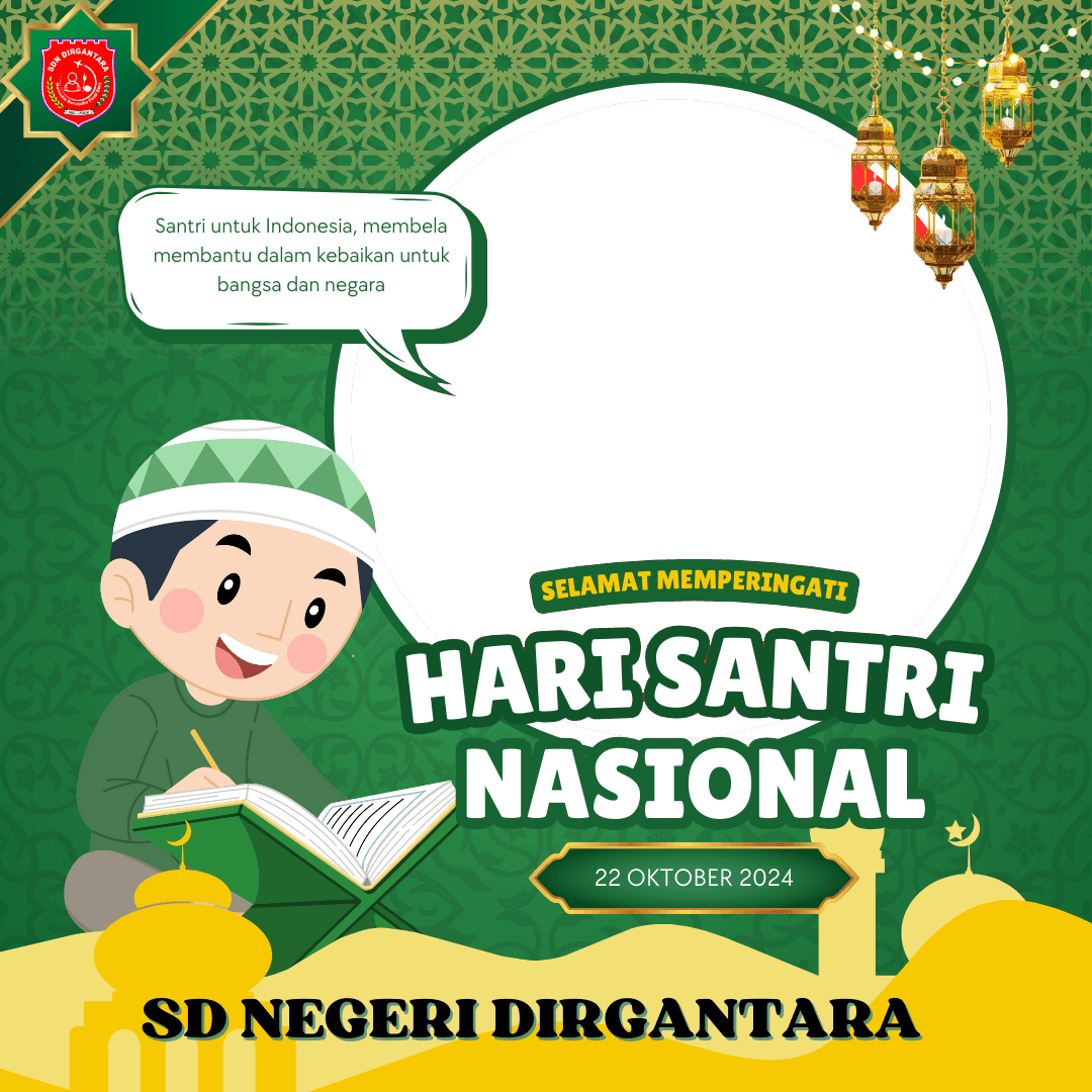 SDN dirgantara hari Santri
