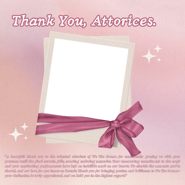 Thank you, Attorices.