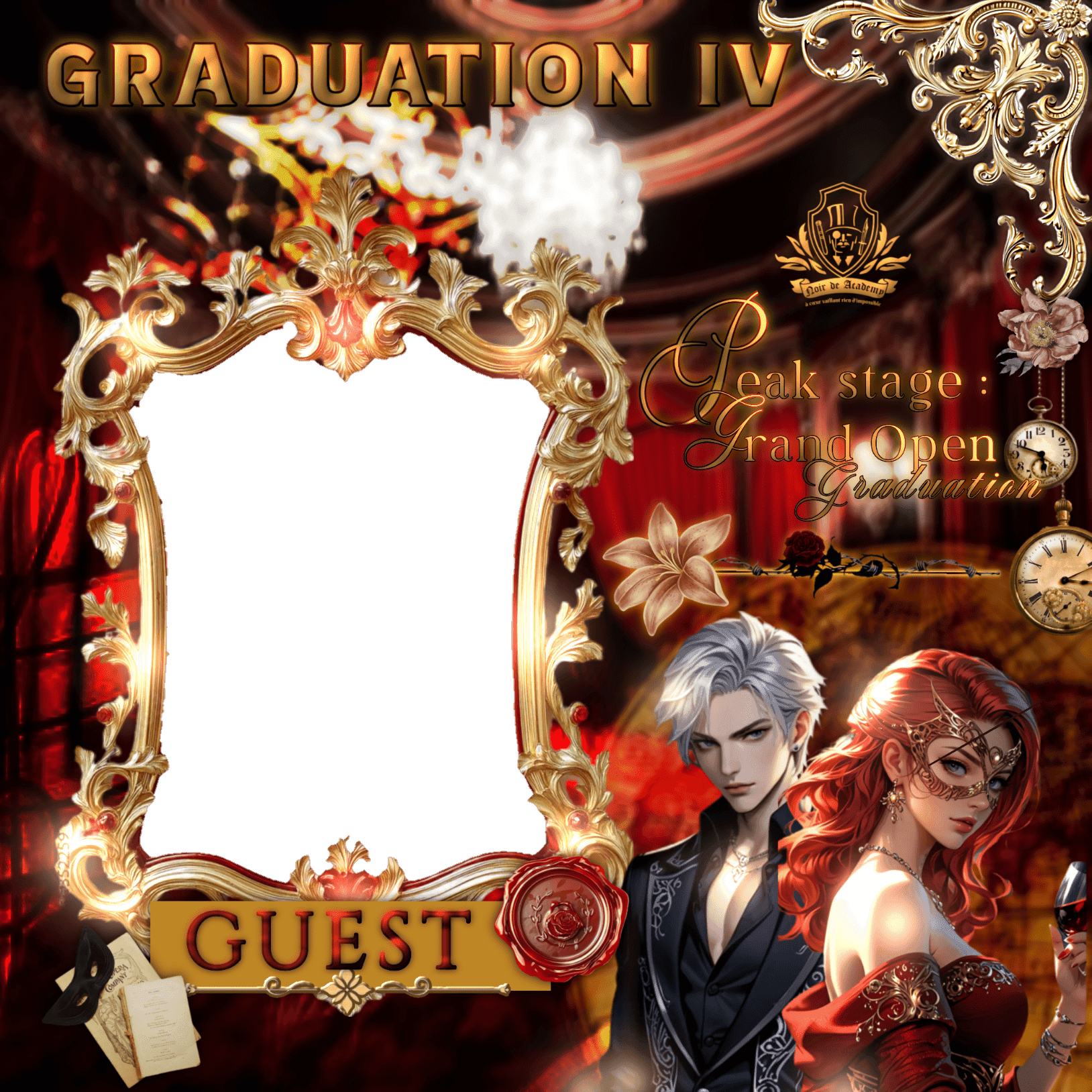 Graduation Gen 4 - Noir de Academy 