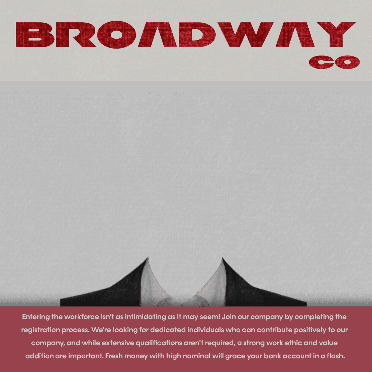 BTD 3RD EVENT: BROADWAY CO