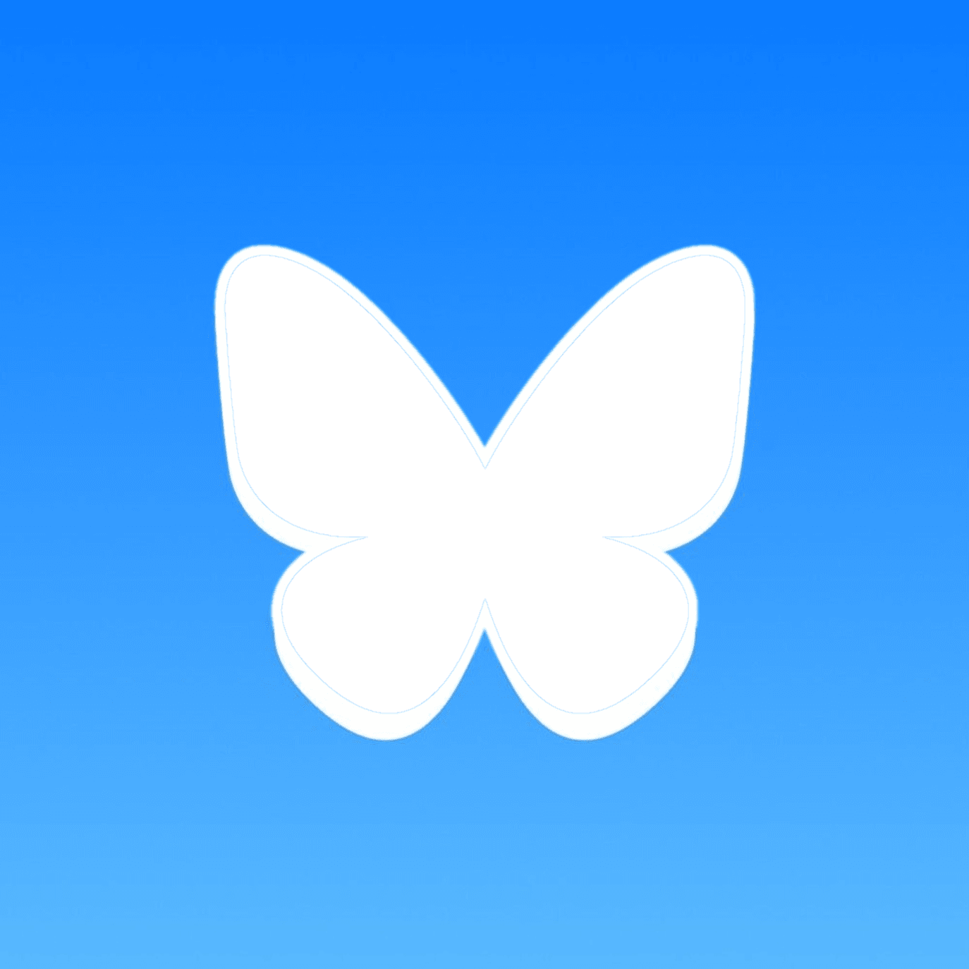 Bluesky white double boarder