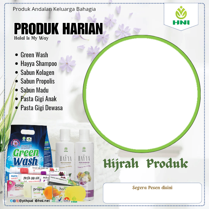 PRODUK HARIAN DARI HNI