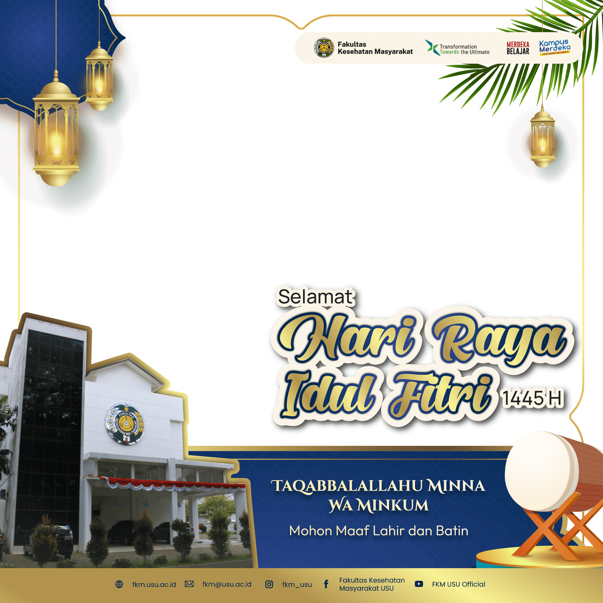 Idul Fitri 1445 H FKM USU