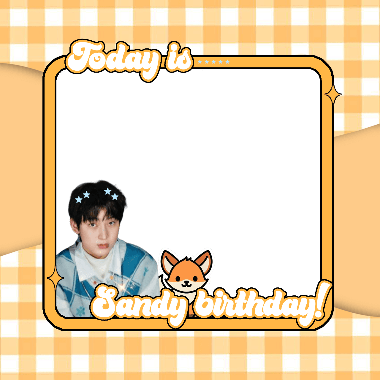 Sandy birthday! 🦊