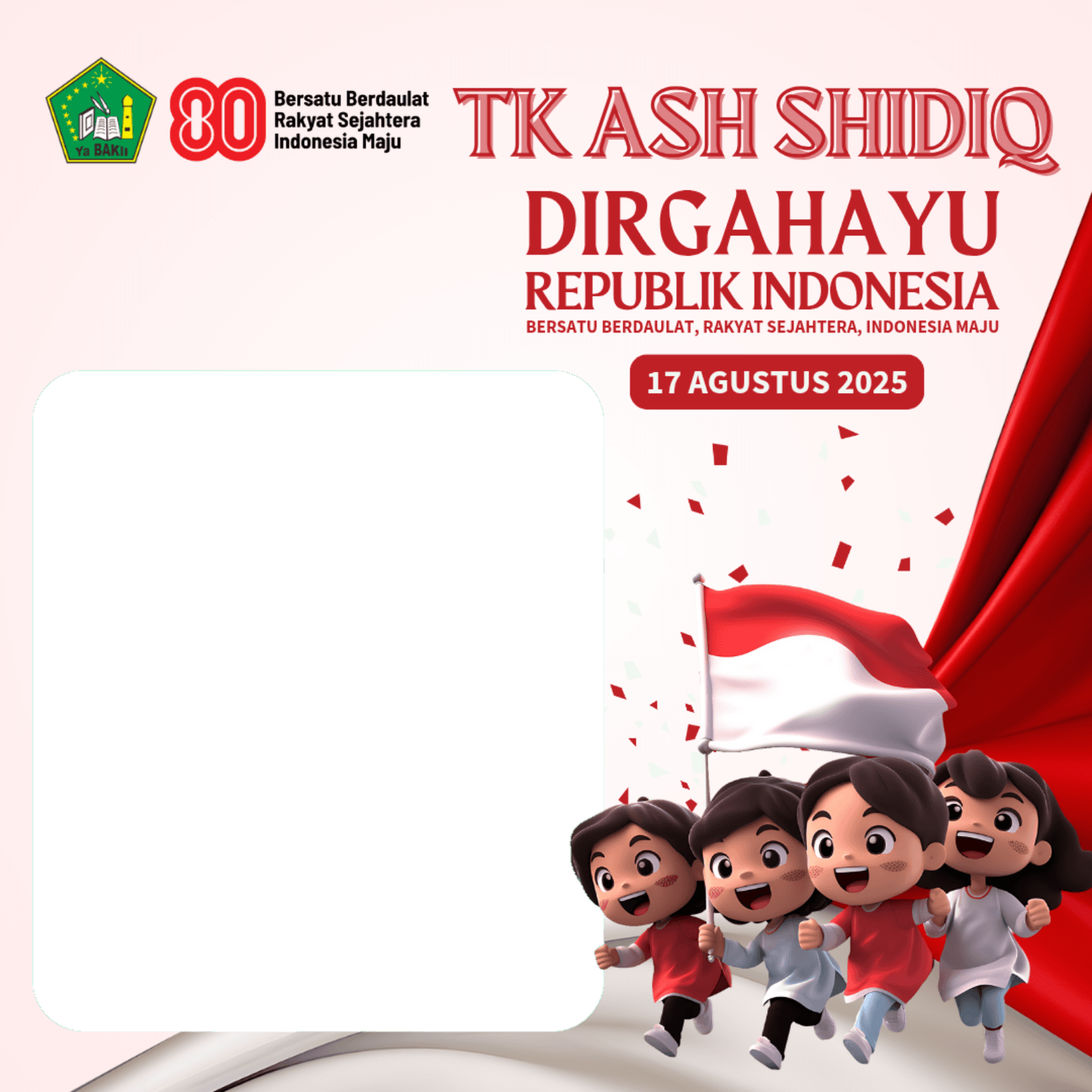 HUT RI KE 80 TK ASH SHIDIQ