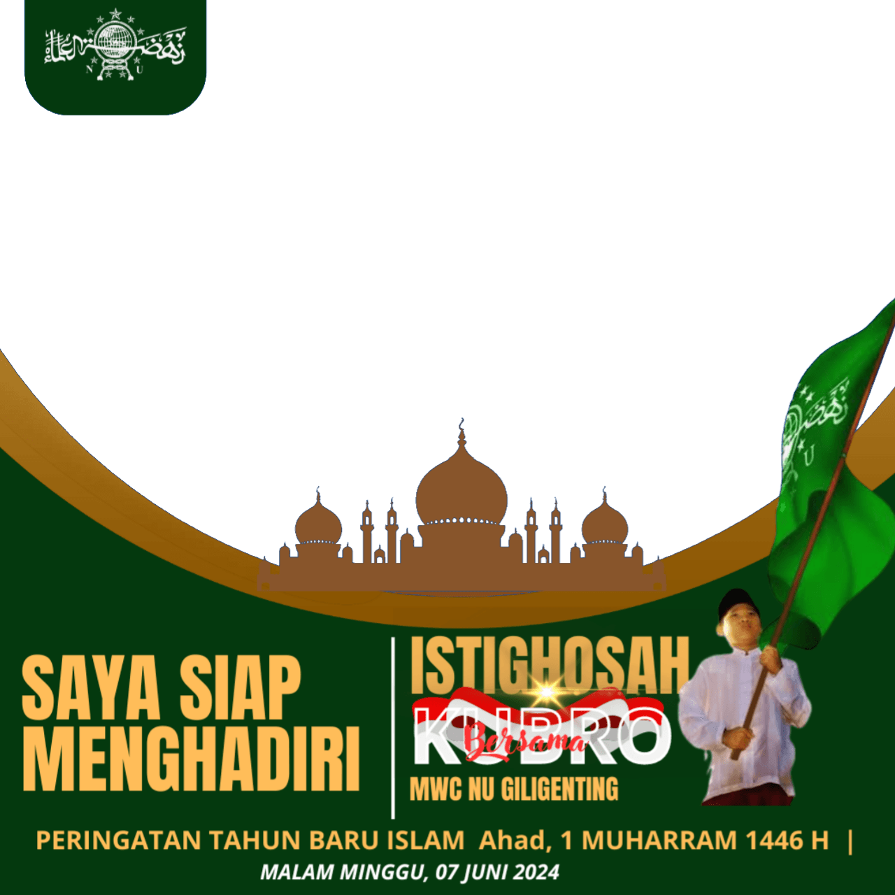 Siap Menghadiri Istighosah Kubro | MWC NU Giligenting 