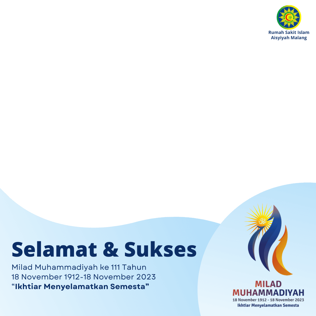 Selamat & Sukses Milad Muhammadiyah Ke 111 Tahun