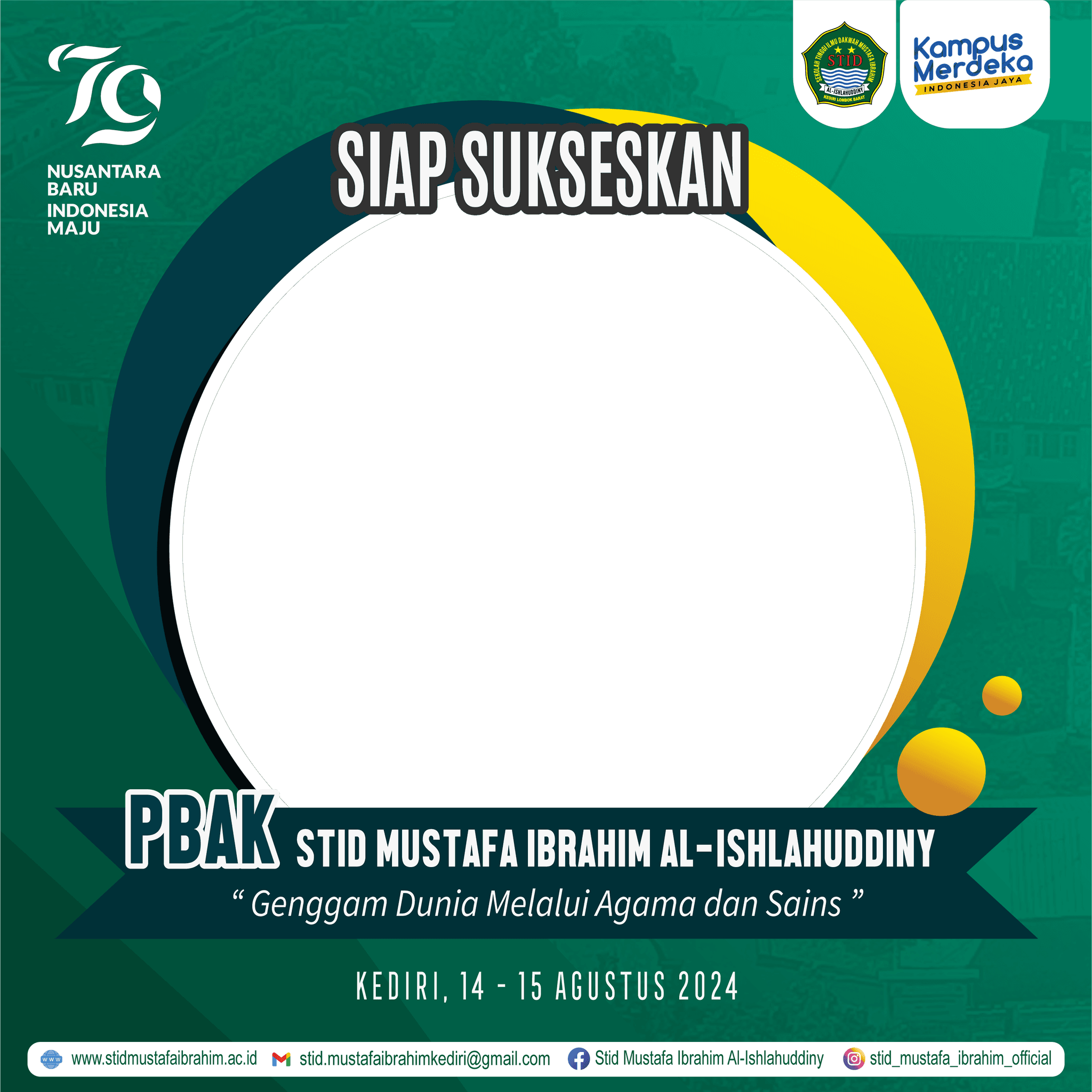 Siap Sukseskan PBAK STID Mustafa Ibrahim Al-Ishlahuddiny 2024