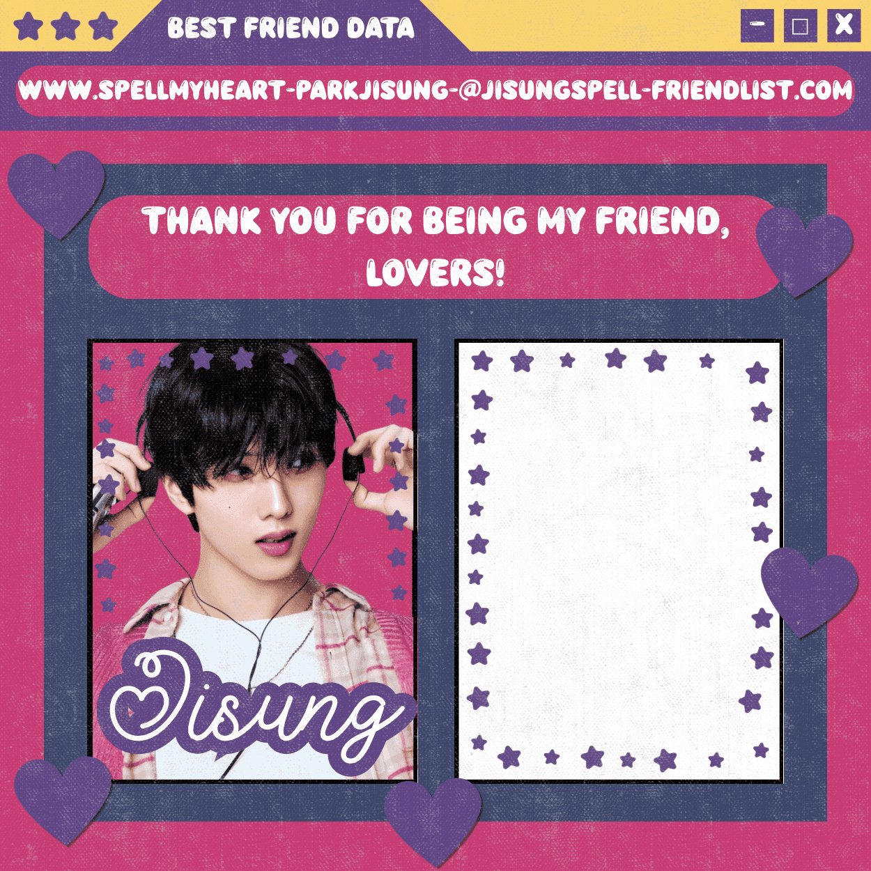 @Jisungspell's Best Friends