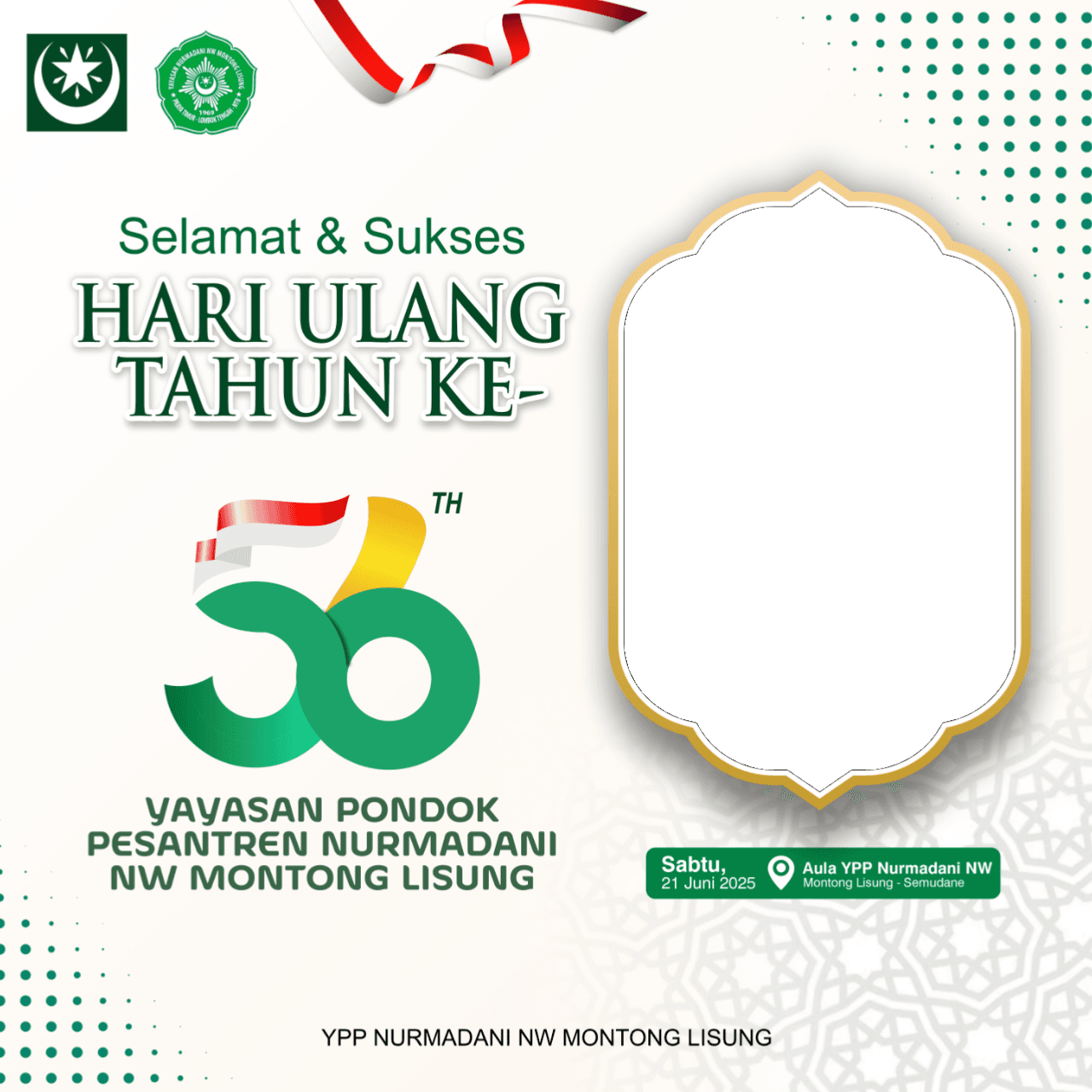 HARI ULANG TAHUN KE - 56 