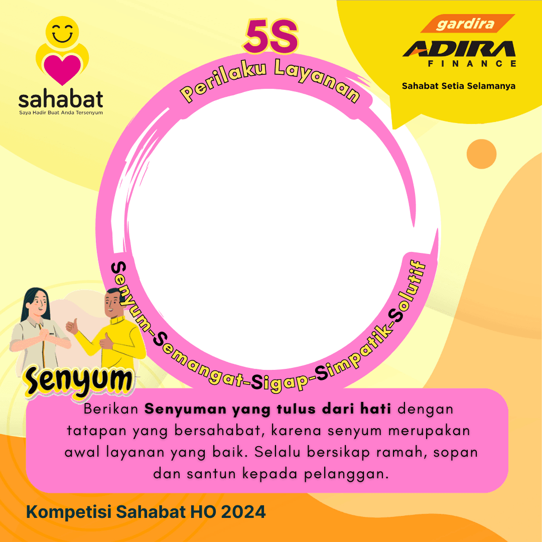 Perilaku Layanan "Senyum"