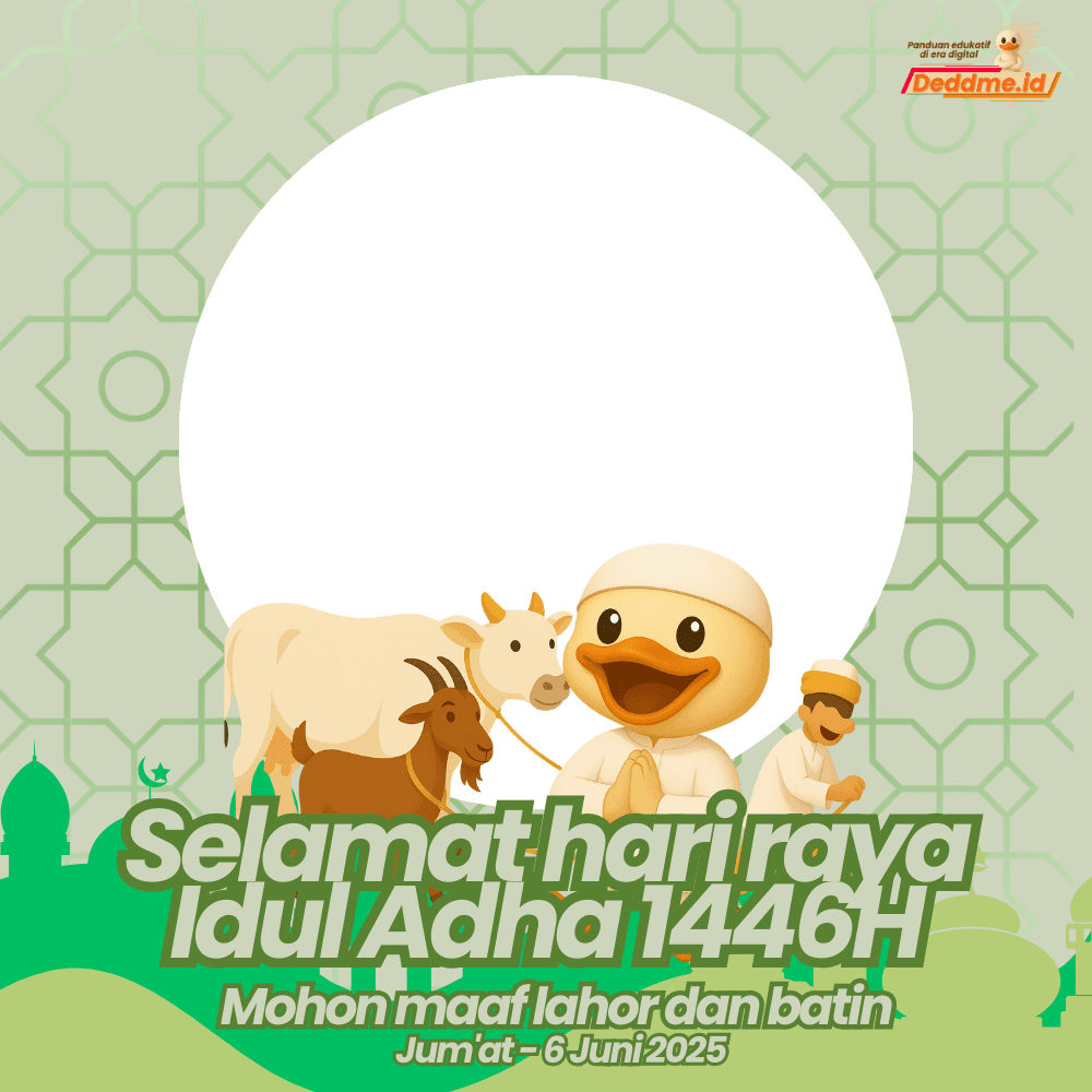 Selamat hari raya idul adha 2025
