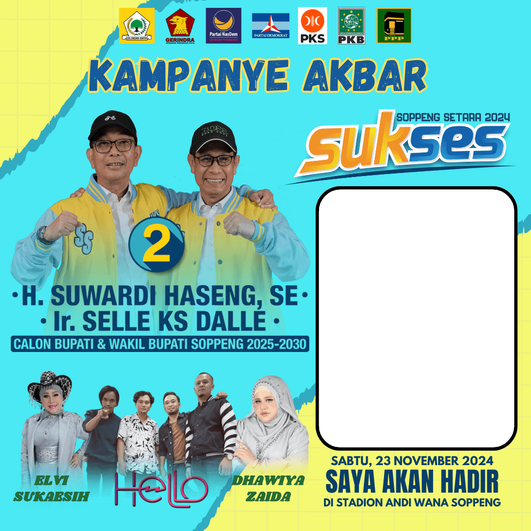 KAMPANYE AKBAR SUKSES