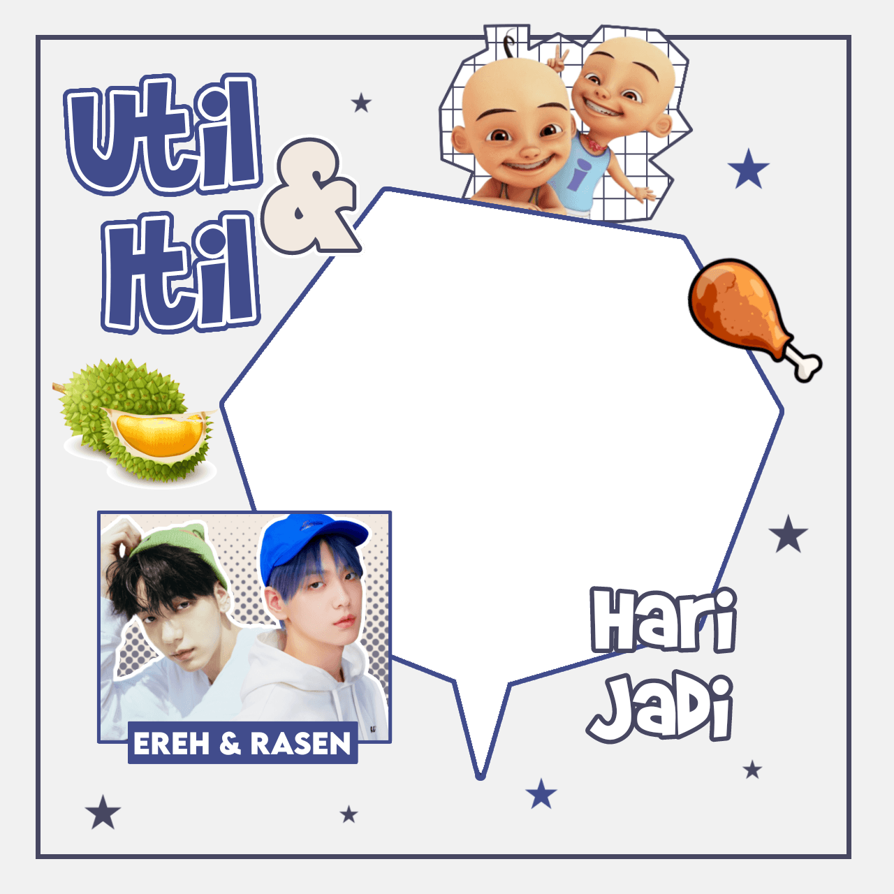 Util & Itil's hari jadi.