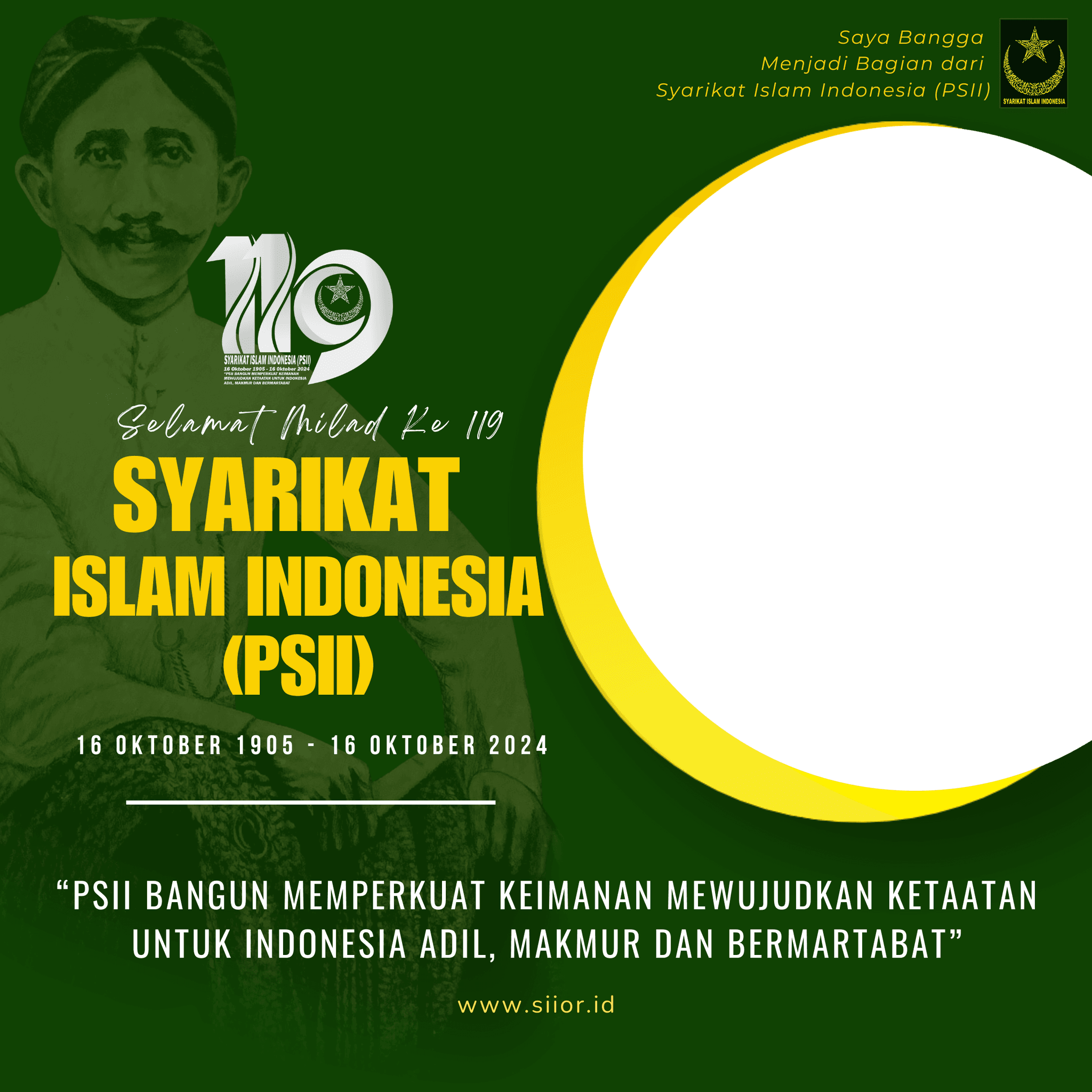 Milad Ke 119 Tahun Syarikat Islam Indonesia 