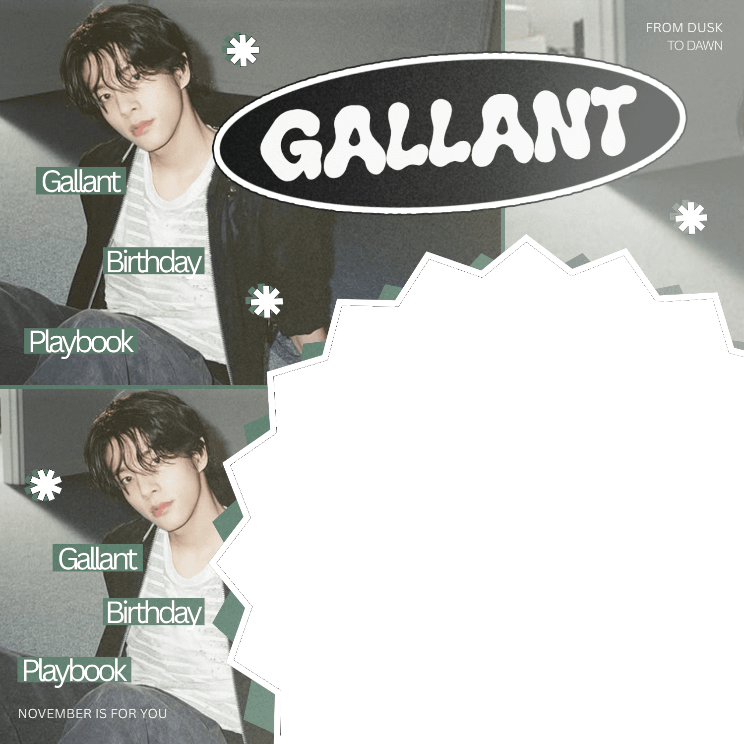 Gallant’s Birthday Playbook