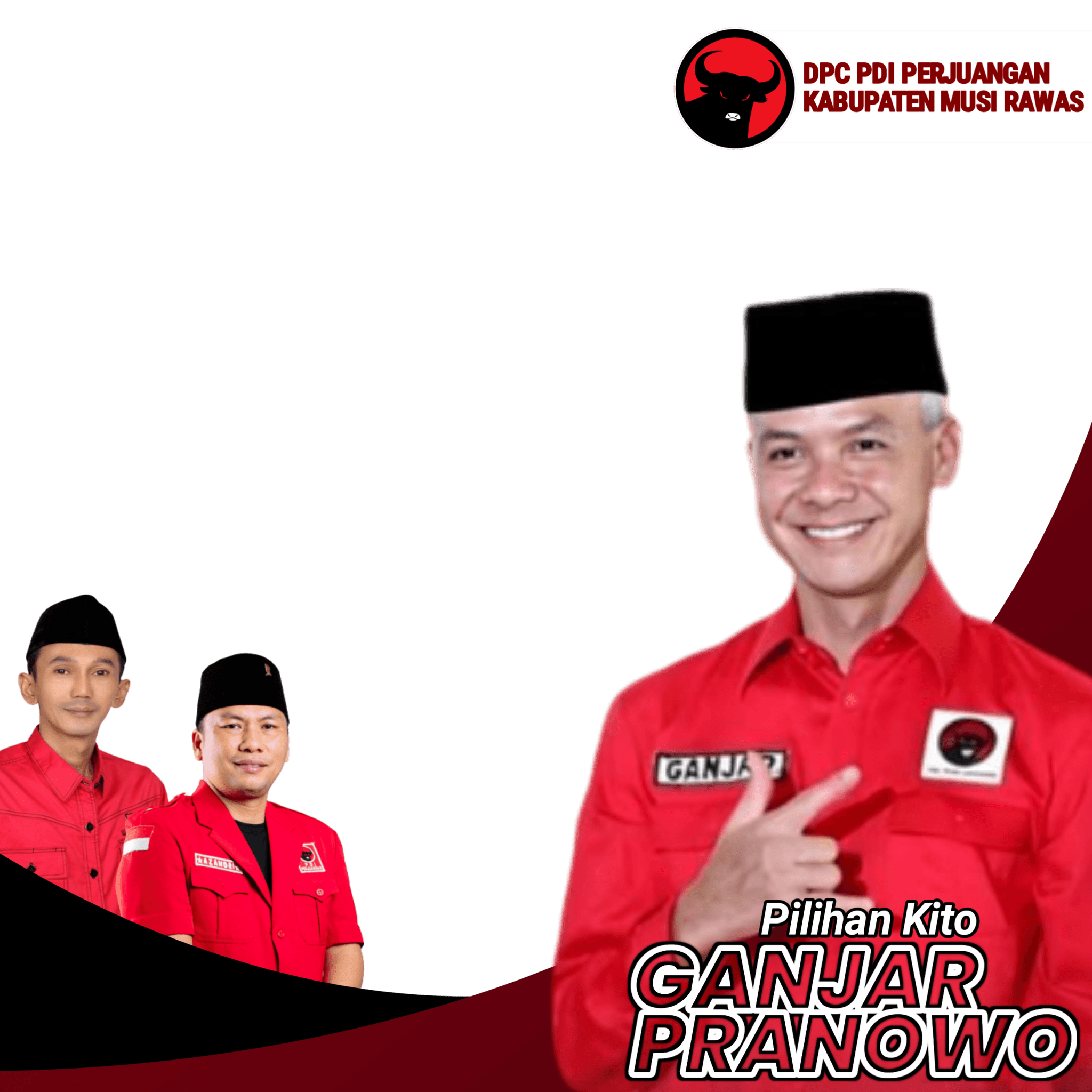 Musi Rawas Dukung Ganjar RI 1