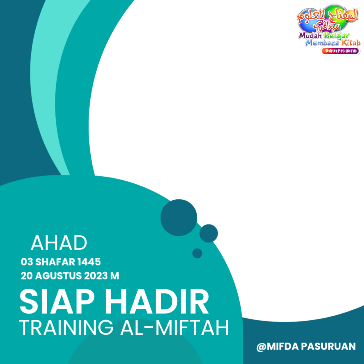 Training Al-miftah Sidogiri Pasuruan