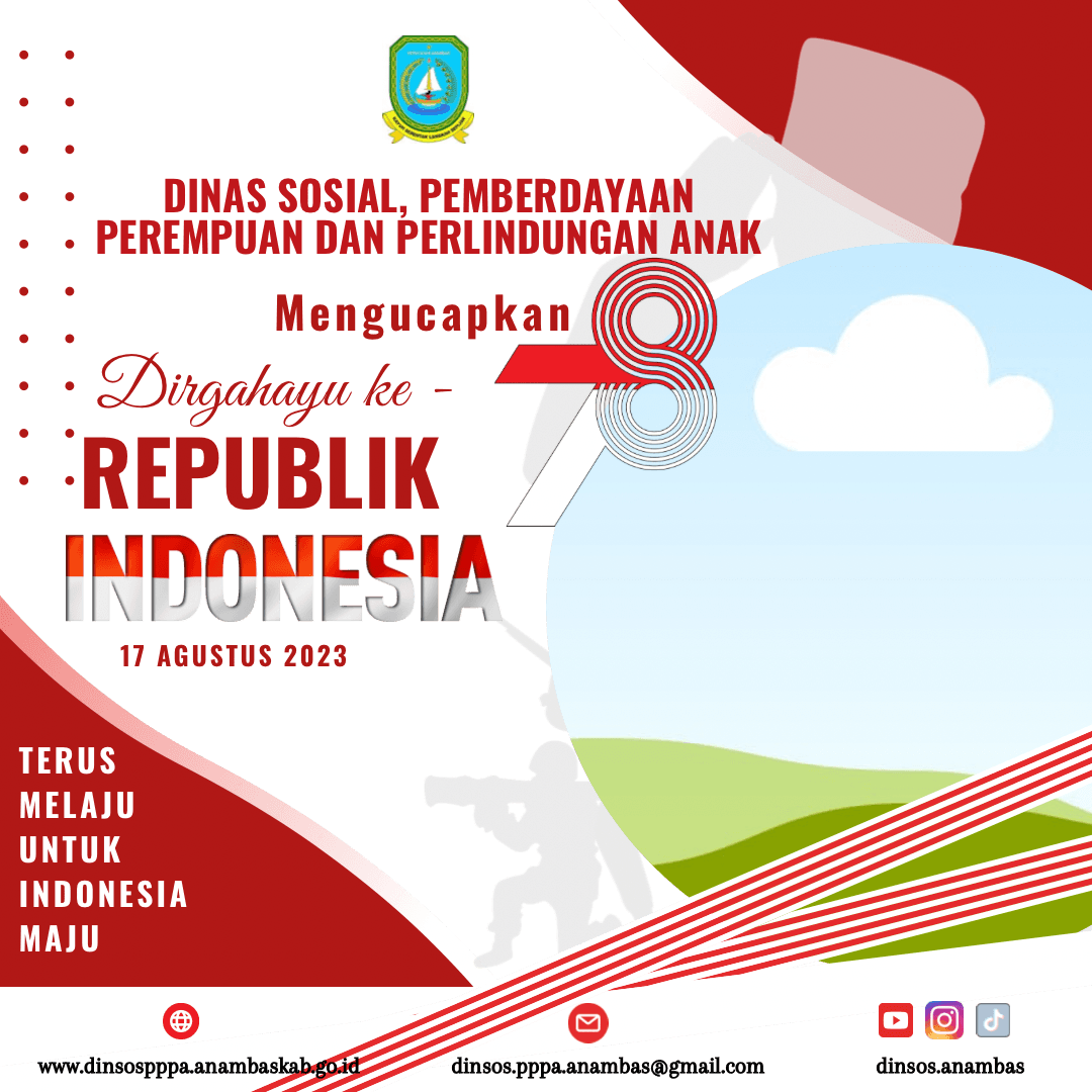 DINSOSPPPA ANAMBAS - DIRGAHAYU KE - 78 REPUBLIK INDONESIA