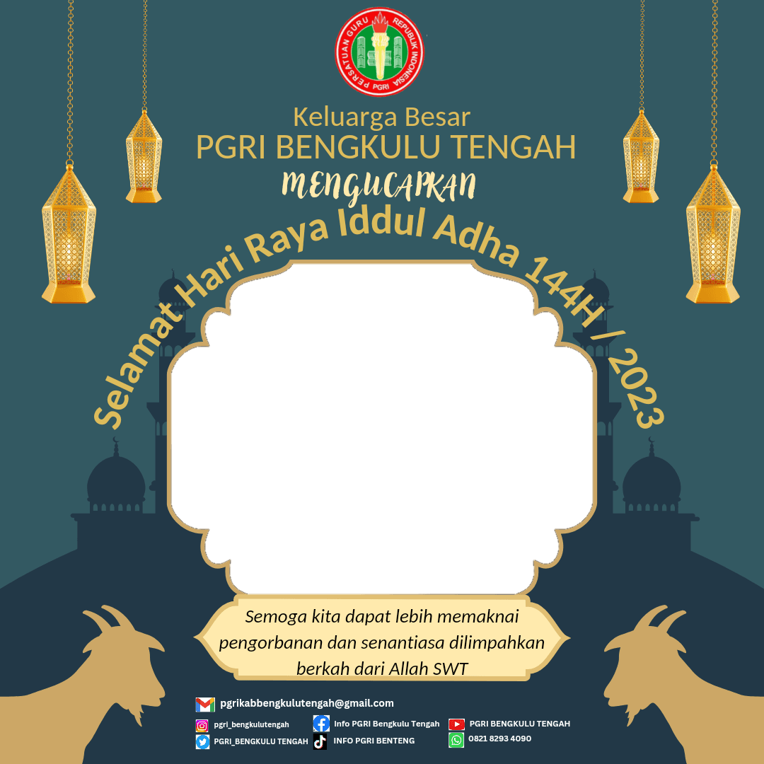 Selamat Hari Raya Iddul Adha 1444 H Tahun 2023