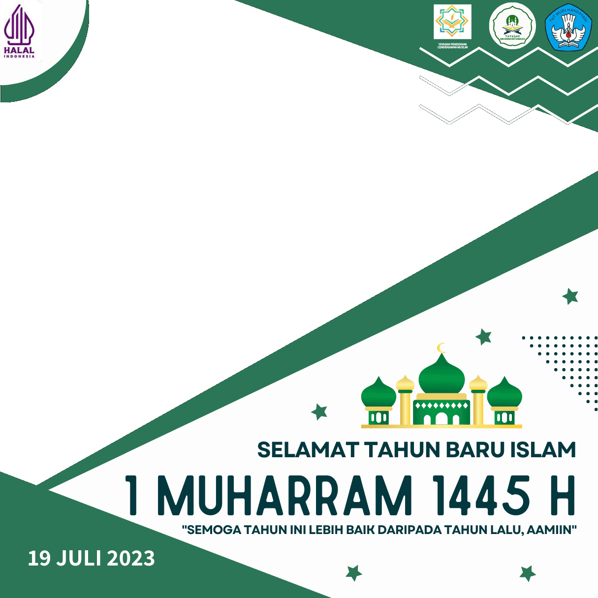 Selamat tahun baru Islam 1445 H