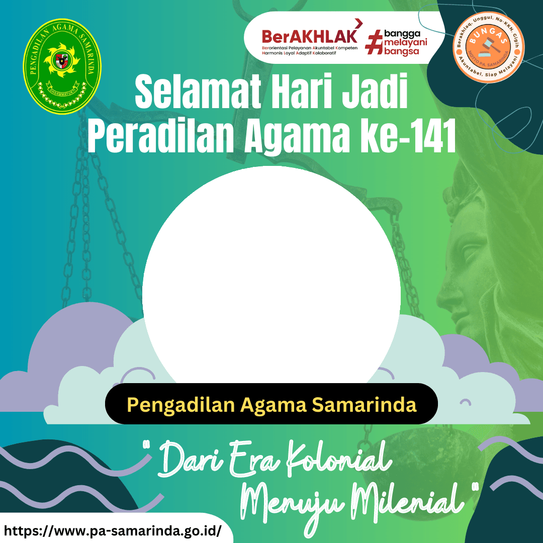 PA.Samarinda 141 Hari Jadi Peradilan Agama 