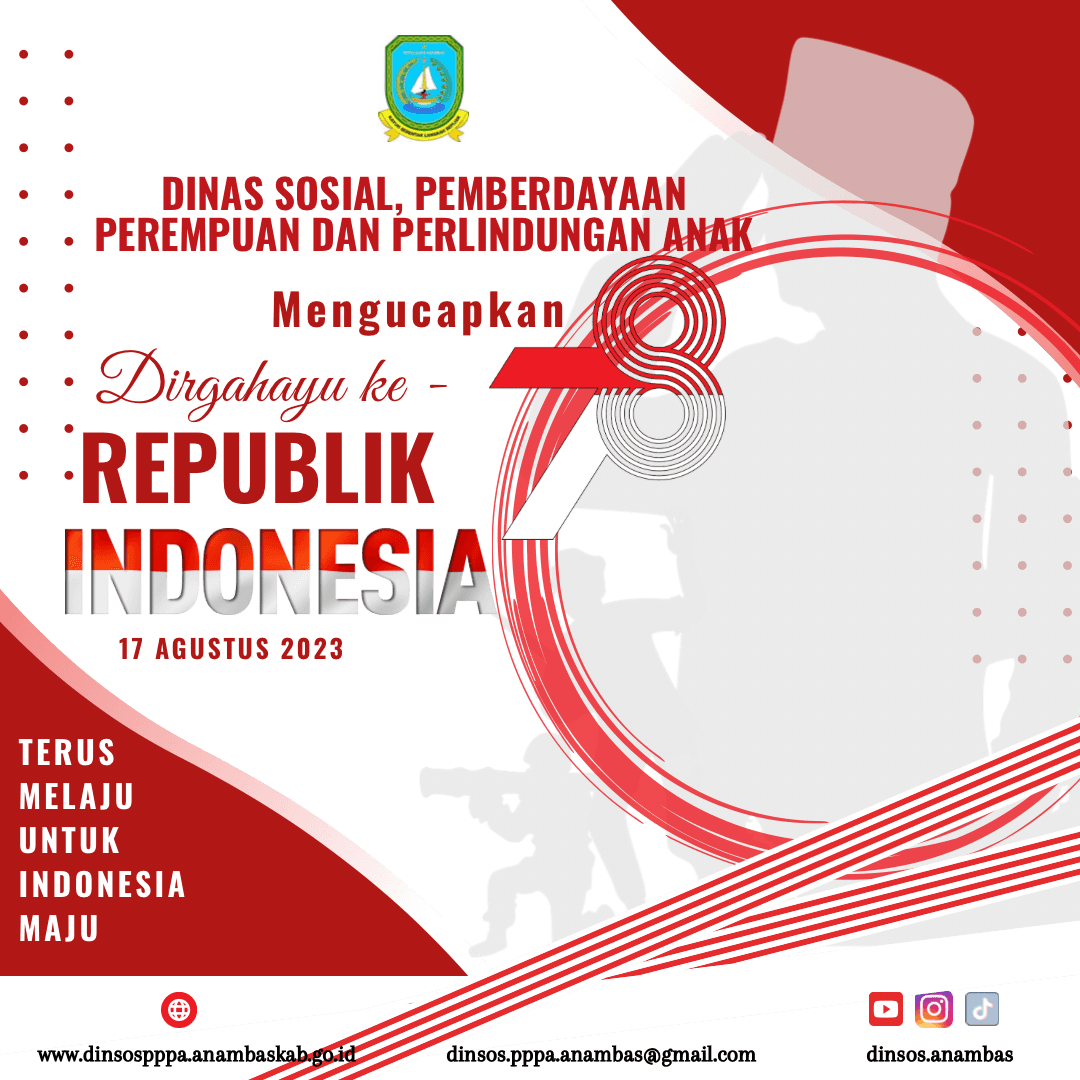 DINSOSPPPA ANAMBAS - DIRGAHAYU KE - 78 REPUBLIK INDONESIA