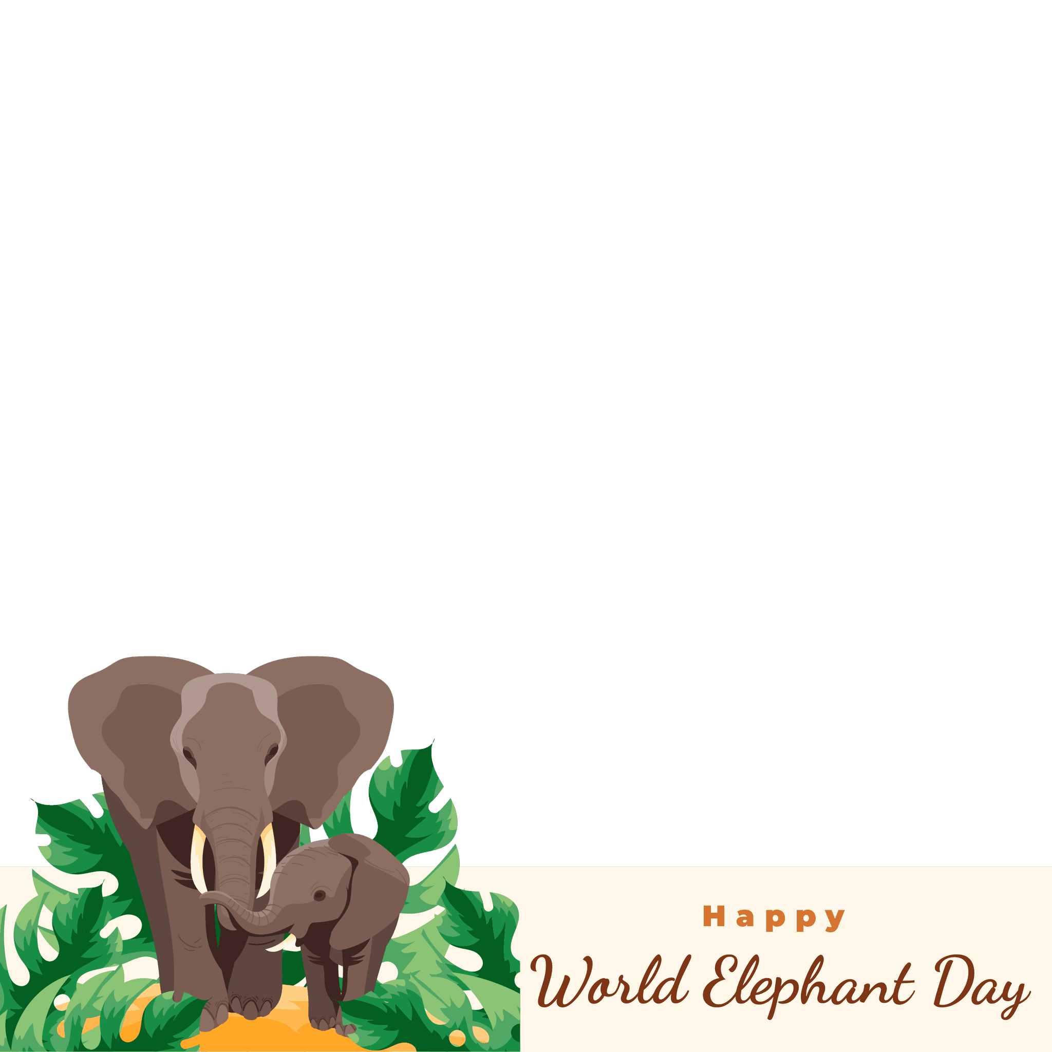 World Elephant Day (Hari Gajah Sedunia)