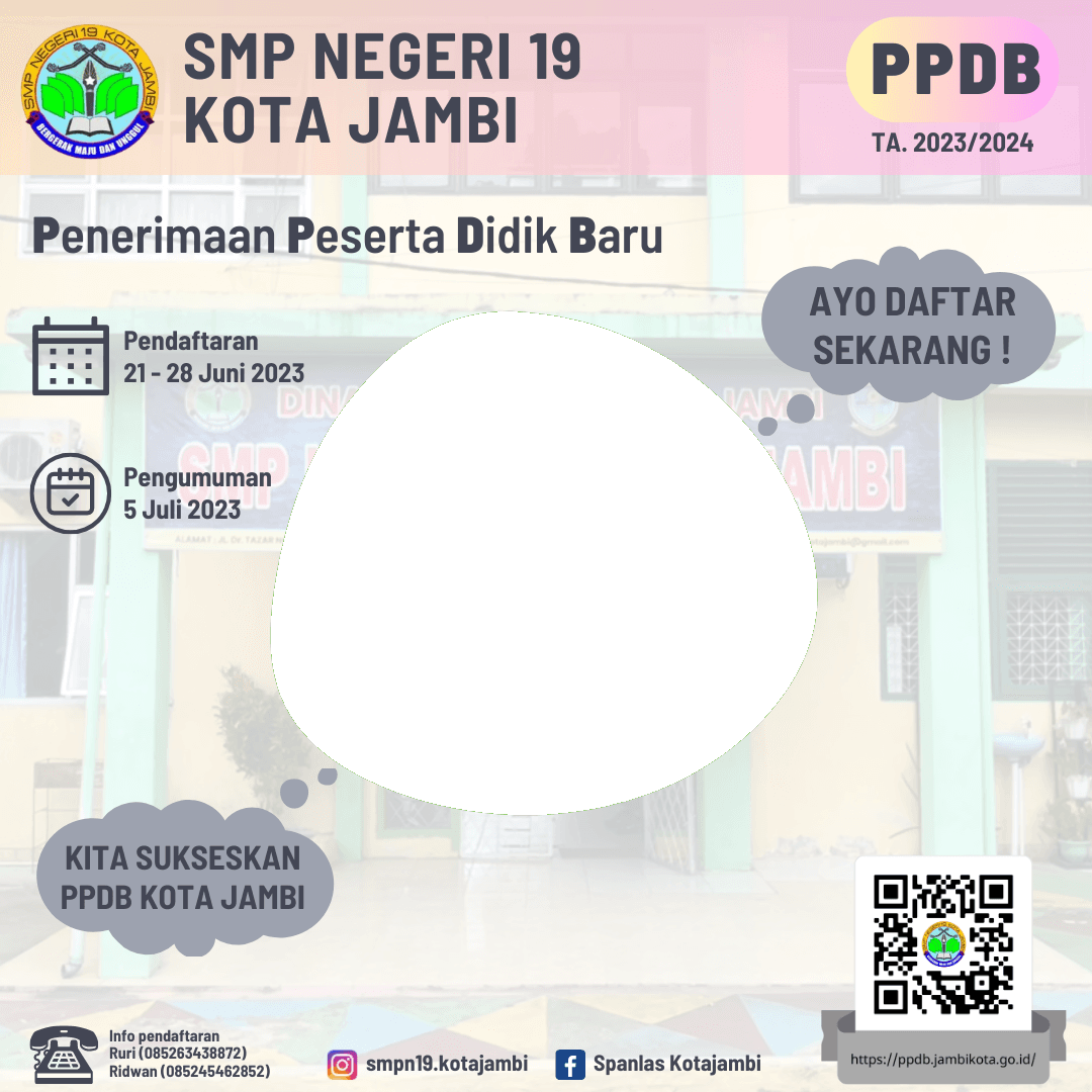 PPDB SMPN19 KOTA JAMBI