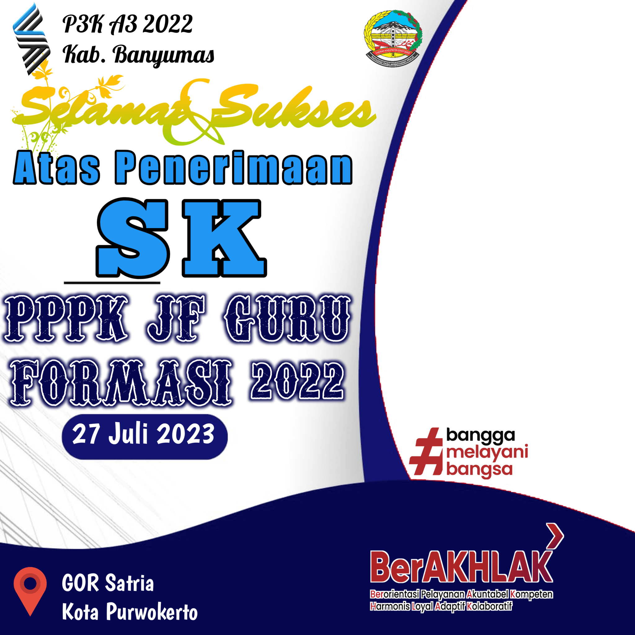 Terima SK PPPK Kab. Banyumas 2023