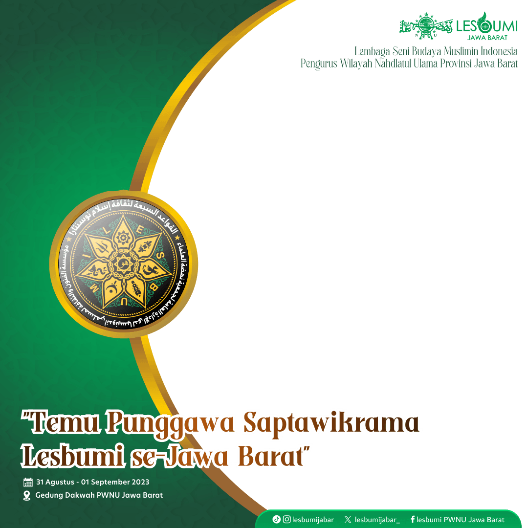 Temu Punggawa Saptawikrama Lesbumi se-Jawa Barat