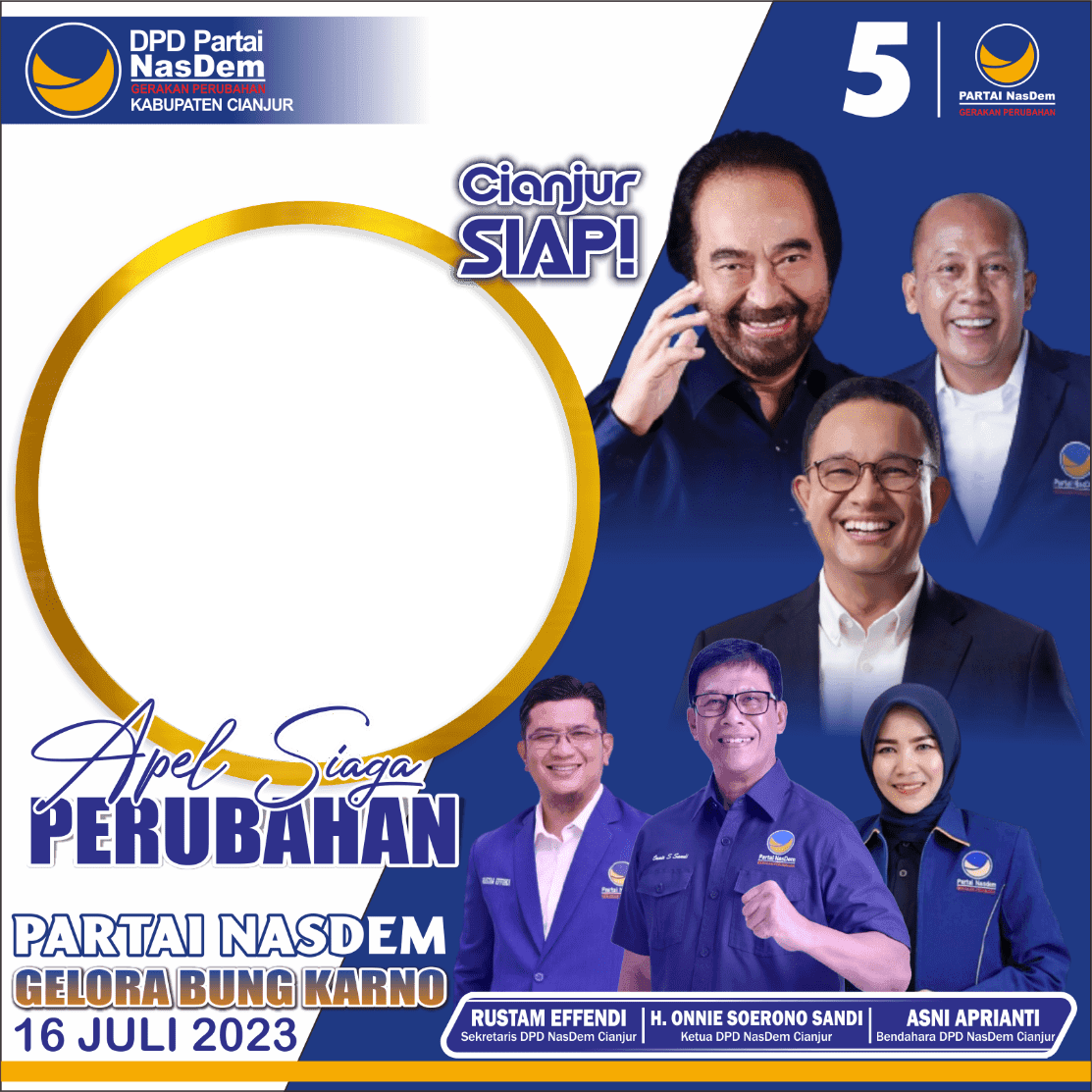 DPD NasDem Cianjur siap apel siaga perubahan