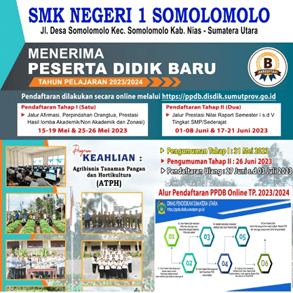 SMK NEGERI 1 SOMOLOMOLO