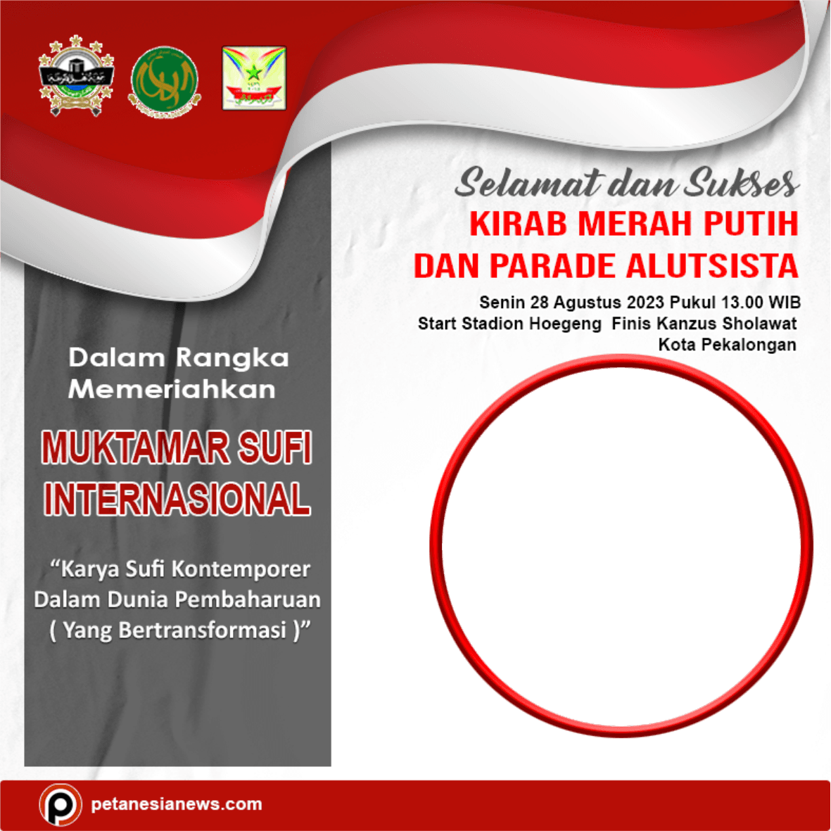 SELAMAT DAN SUKSES KIRAB MERAH PUTIH DAN PARADE ALUTSISTA