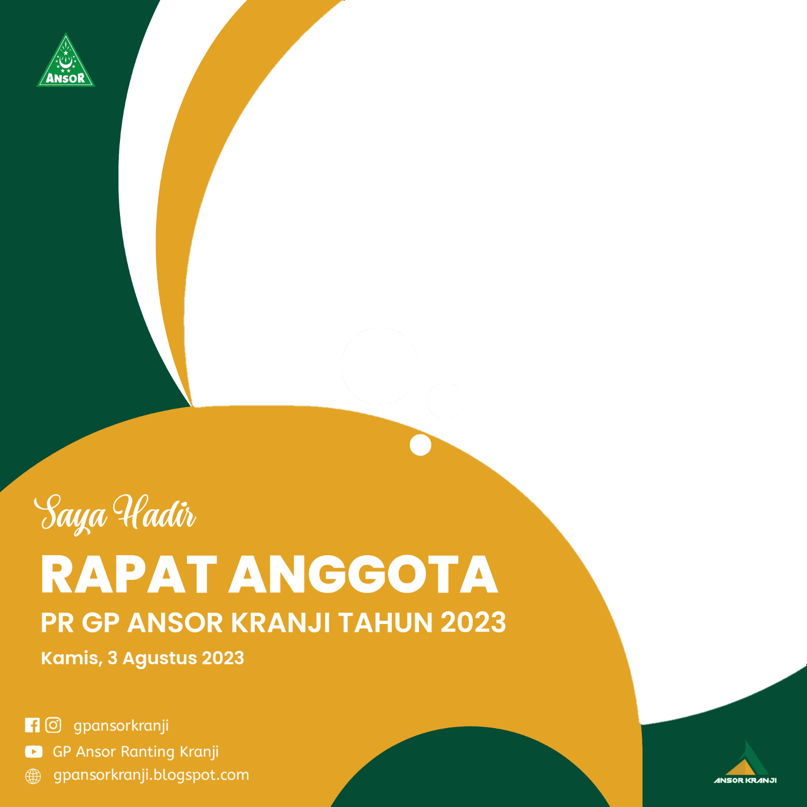 Rapat Anggota Ansor Kranji 2023