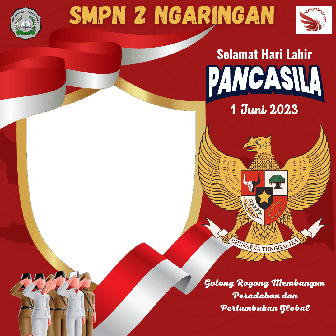 Hari lahir Pancasila SMPN 2 Ngaringan