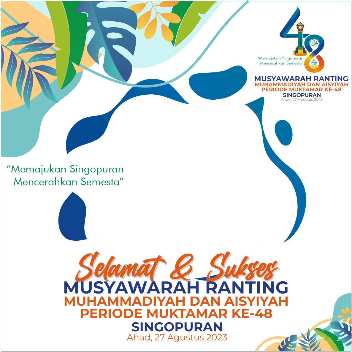 Musyawaran Ranting Muhammadiyah dan Aisyiyah Singopuran