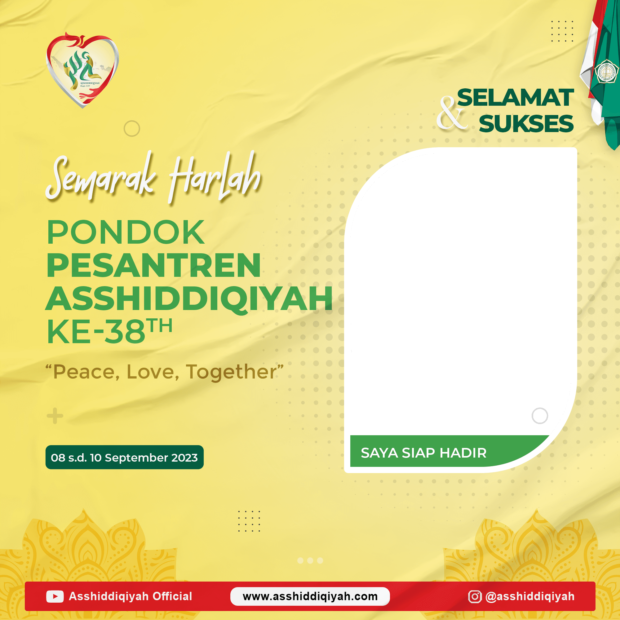 SEMARAK HARLAH ASSHIDDIQIYAH KE-38