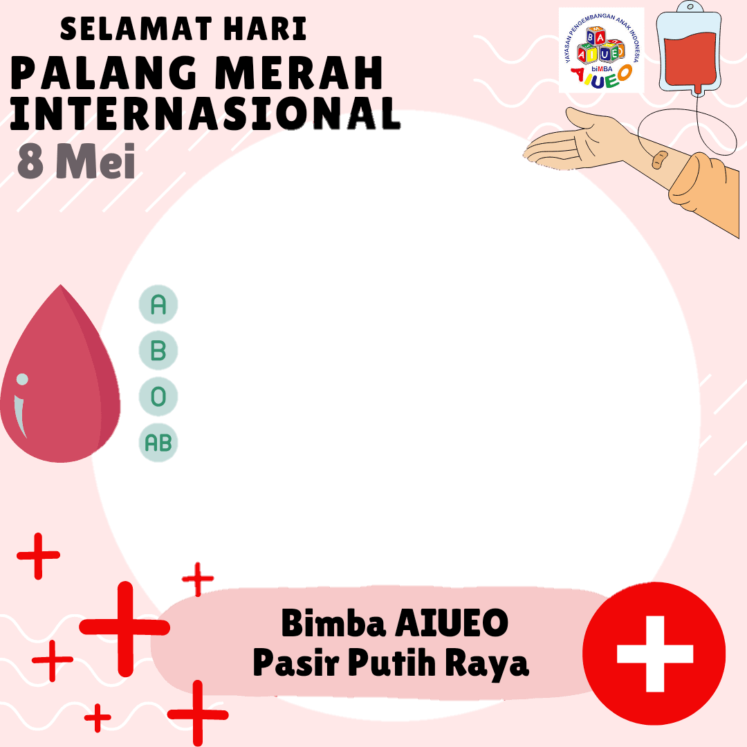 Hari Palang Merah Internasional Bimba AIUEO PASIR PUTIH RAYA