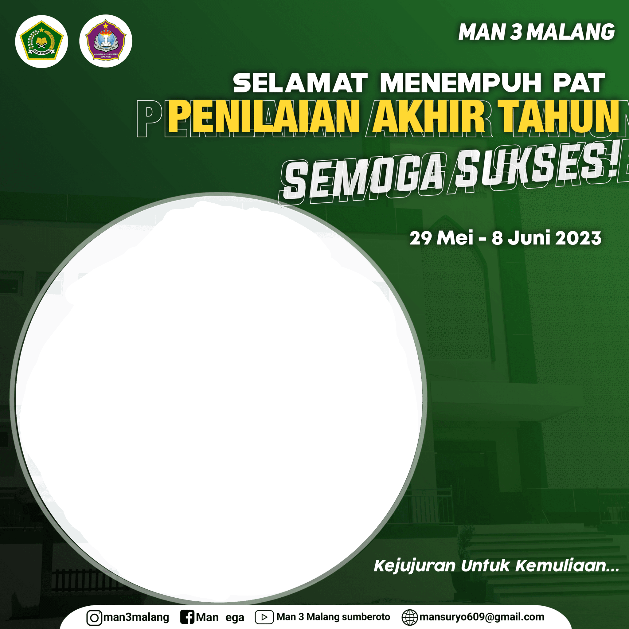 Penilaian Akhir Tahun TP. 2022/2023 MAN 3 Malang
