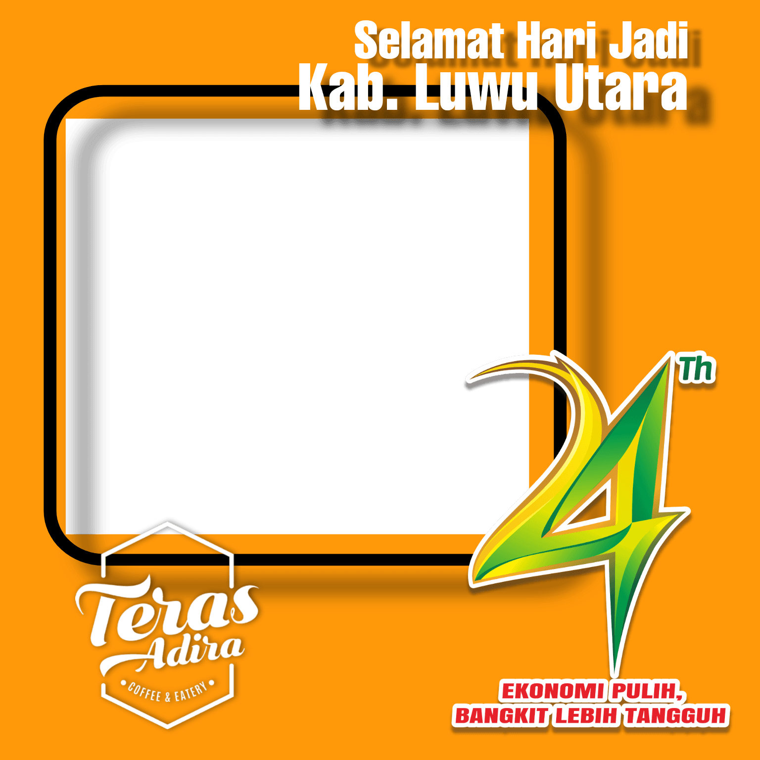 Teras Adira HUT Lutra 24